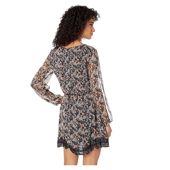 ROXY JUNIORS Side of Motion Dress Floral sz S - Picture 5 of 12